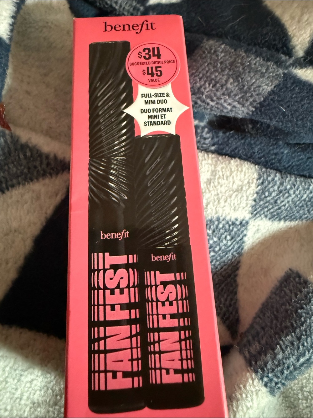 Benefit Fan Fest Mascara Duo - Pink Packaging